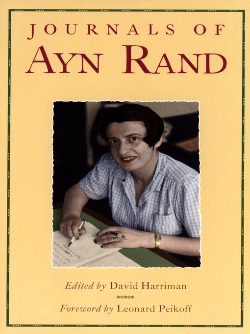 Title details for The Journals of Ayn Rand by Ayn Rand - Wait list